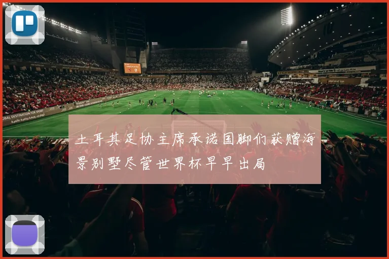 土耳其足协主席承诺国脚们获赠海景别墅尽管世界杯早早出局